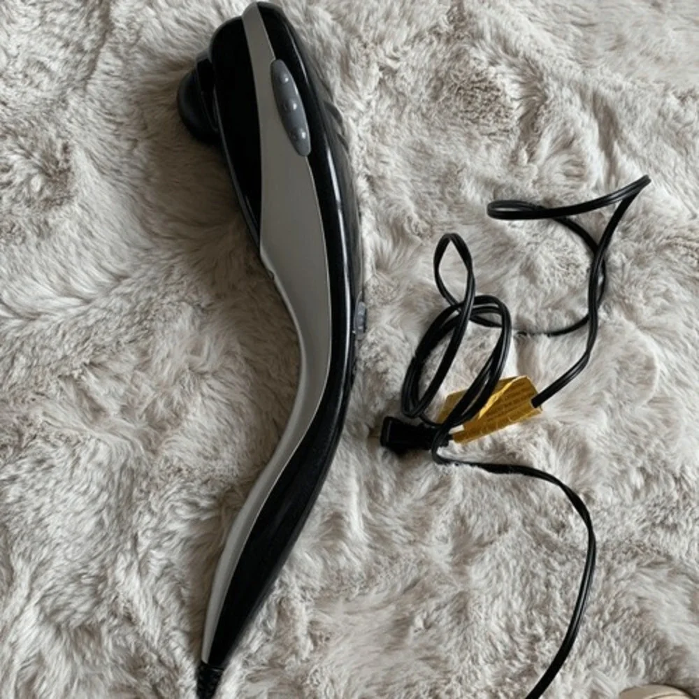 Homedics Heated Adjustable Massager HHP-340H-2 Compact Percussion‎ Handheld